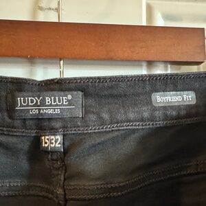 Judy Blue Women’s Dark Gray Relaxed Jeans
